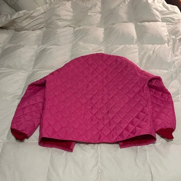 Nooworks Vibrant Pink Bomber Jacket - Picture 10 of 10